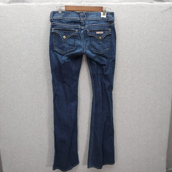 Hudson Union Jack Button Bootcut Jeans Size 29 Act Size in Desc - Picture 5 of 9